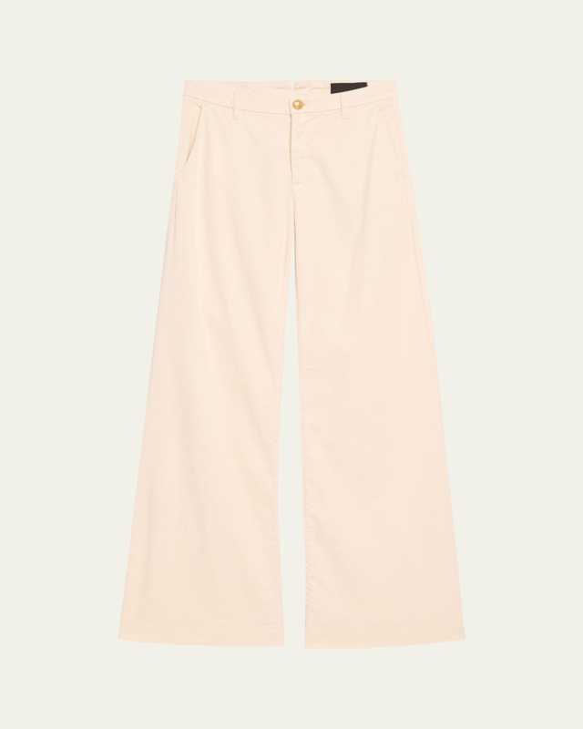 Shay Wide-Leg Linen Blend Pants